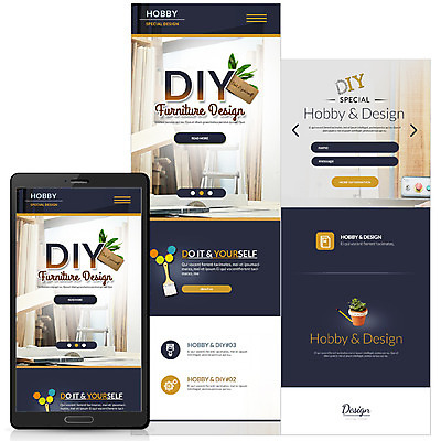 PSD 템플릿 웹템플릿 모바일 취미 사람없음 목재 인테리어 모바일템플릿 모바일웹 페인트붓 DIY 이미지템플릿 나무 디자인 재료 붓 파일형식