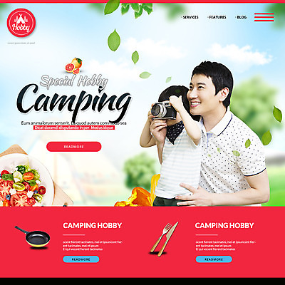 PSD 템플릿 남자 아들 어린이 웹템플릿 가족 이벤트페이지 이벤트 성인 취미 두명 30대 카메라 캠핑 한국인 아빠 부자지간 이미지템플릿 관계 레저 사람 동양인 장년 전자제품 페이지 파일형식