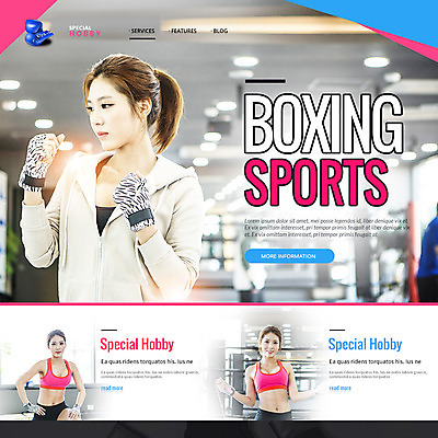 PSD 템플릿 여자 웹템플릿 이벤트페이지 이벤트 20대 성인 취미 세명 운동 건강관리 권투 한국인 권투장 권투글러브 이미지템플릿 스포츠시설 건강 관리 사람 동양인 청년 격투기 글러브 페이지 파일형식