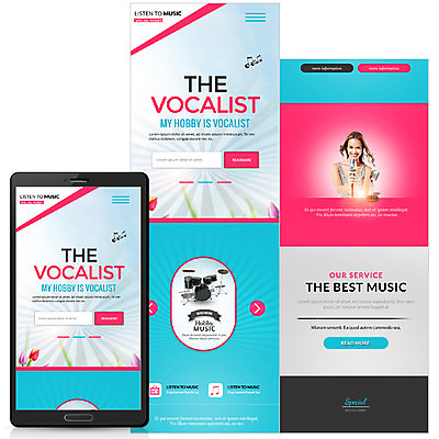 PSD 외국인 템플릿 여자 웹템플릿 음표 노래 모바일 한명 20대 성인 취미 마이크 드럼 모바일템플릿 모바일웹 보컬 이미지템플릿 1 기호 음악 음향기기 타악기 사람 인종 청년 파일형식
