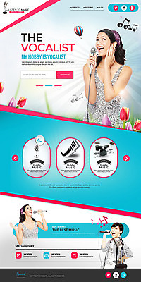 PSD 외국인 템플릿 여자 웹템플릿 음표 노래 20대 성인 취미 세명 홈페이지 홈페이지시안 한국인 마이크 드럼 보컬 랜딩페이지 이미지템플릿 기호 음악 음향기기 타악기 사람 동양인 인종 청년 파일형식