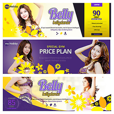 PSD 템플릿 배너 여자 웹템플릿 여러명 20대 성인 취미 한국인 밸리댄스 밸리댄스복 이벤트배너 웹배너 이미지템플릿 다수 사람 동양인 청년 춤 파일형식