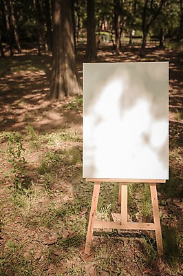 주간 PSD 나무 편집이미지 공원 백그라운드 프레임 사람없음 야외 디지털합성 이젤 캔버스 디지털아트 이미지편집 자연요소 식물 공공시설 미술도구 파일형식