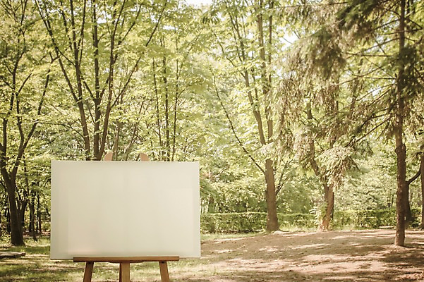 주간 PSD 나무 편집이미지 공원 백그라운드 프레임 사람없음 야외 디지털합성 이젤 캔버스 디지털아트 이미지편집 자연요소 식물 공공시설 미술도구 파일형식