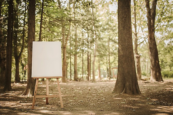 주간 PSD 나무 편집이미지 공원 백그라운드 프레임 사람없음 야외 디지털합성 이젤 캔버스 디지털아트 이미지편집 자연요소 식물 공공시설 미술도구 파일형식