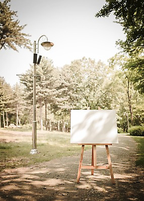 주간 PSD 나무 편집이미지 공원 백그라운드 가로등 프레임 사람없음 야외 산책로 디지털합성 이젤 캔버스 디지털아트 이미지편집 자연요소 식물 공공시설 길 미술도구 파일형식