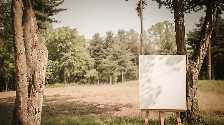 주간 PSD 나무 편집이미지 공원 백그라운드 프레임 사람없음 야외 디지털합성 이젤 캔버스 디지털아트 이미지편집 자연요소 식물 공공시설 미술도구 파일형식