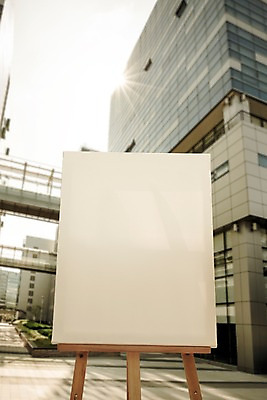 주간 PSD 편집이미지 백그라운드 프레임 빌딩 사람없음 야외 디지털합성 이젤 캔버스 디지털아트 이미지편집 자연요소 건물 미술도구 파일형식