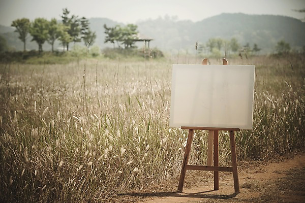 주간 PSD 나무 편집이미지 백그라운드 프레임 초원 사람없음 야외 풀잎 디지털합성 이젤 캔버스 디지털아트 이미지편집 자연요소 식물 잎 미술도구 풀_식물 파일형식