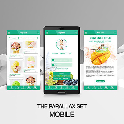 PSD 외국인 템플릿 여자 웹템플릿 모바일 아이스크림 성인 두명 여름 모바일템플릿 모바일웹 망고 아이스크림콘 패럴렉스 이미지템플릿 계절 디저트 사람 인종 열대과일 콘 파일형식