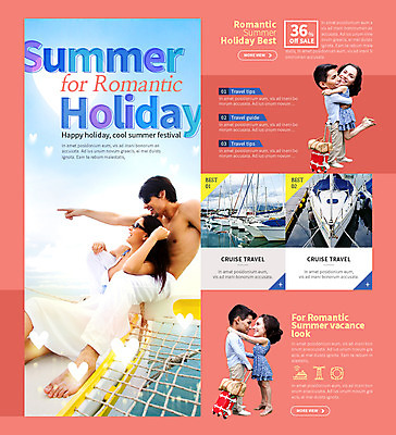 PSD 외국인 템플릿 커플 여자 남자 수영복 웹템플릿 요트 안기 이벤트페이지 이벤트 여러명 성인 여름휴가 바캉스 캐리어 이미지템플릿 옷 다수 배_교통 관계 모션 휴가 사람 인종 여행가방 페이지 파일형식 여름_계절