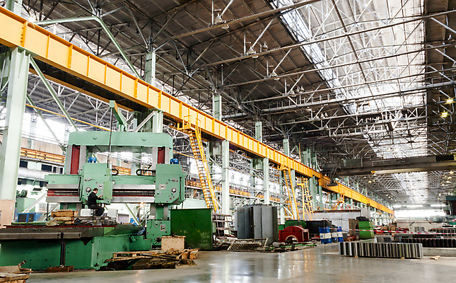 포토 JPG 해외이미지 식물 산업 선 비즈니스 부분 공장 실내 사람없음 건물 노란색 상점 금속 힘 기계 장비 작업실 제조 자르기 철 통로 무거움 엔진 실린더 제어 철강 컨베어밸트 해외202004 해외포토 건축물 컬러 공업 모션 재질 내부 무게 파일형식 이미지허브