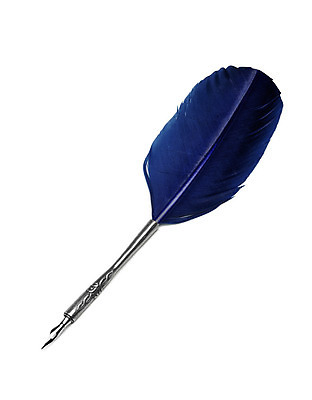 포토 JPG 해외이미지 교육 종이 사람없음 파란색 사무실 흰색 고급 편지 작가 깃털 고립 깃털펜 양피지 원고 펜네 스타일 해외202004 해외포토 직업 컬러 컨셉 비즈니스 파스타 펜 파일형식 이미지허브