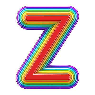 JPG 해외이미지 알파벳 무지개 일러스트 텍스트 대문자 사랑 타이포그라피 사람없음 그래픽 컬러풀 Z 엘리먼트 해외202004 해외일러스트 자연요소 문자 영어 감정 컬러 파일형식 이미지허브