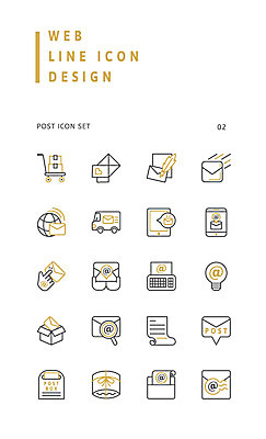 아이콘 사람없음 세트 상자 태블릿 쪽지 카트 트럭 우체통 키보드 이메일 편지 우편물 라인아이콘 편지지 우편봉투 전구모양 2D아이콘 AI파일 모양 전구 자동차 봉투 전자제품 스마트기기 파일형식 벡터