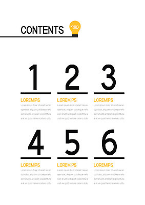 템플릿 내지 사람없음 프레젠테이션 문서템플릿 서식 레이아웃 문서 제안서 전구모양 목차 이미지템플릿 AI파일 모양 전구 파일형식 벡터