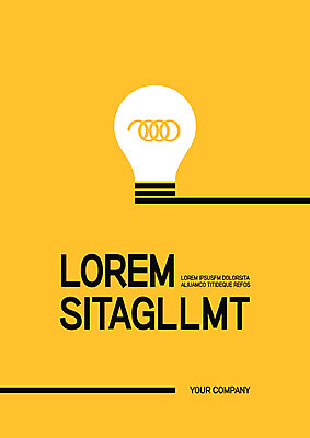 템플릿 표지 사람없음 프레젠테이션 문서템플릿 서식 레이아웃 문서 제안서 전구모양 이미지템플릿 AI파일 모양 전구 파일형식 벡터