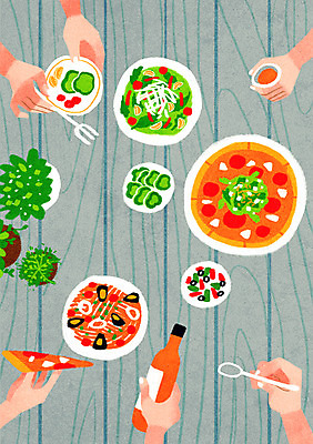 PSD 접시 손 화분 음식 포크 일러스트 피자 파스타 신체부위 숟가락 샐러드 피클 핫소스 킨포크 국내일러스트 식기 패스트푸드 서양음식 수저 사람 소스_음식 절임 파일형식