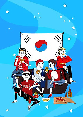 PSD 남자 별 올림픽 일러스트 응원 피자 여러명 성인 소파 치킨 감자튀김 태극기 컵라면 국내일러스트 자연요소 스포츠 다수 의자 감자 패스트푸드 서양음식 사람 튀김 라면 국기 닭고기요리 파일형식