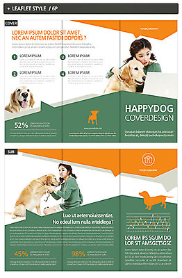 템플릿 여자 ZIP 반려견 리플렛 성인 두명 반려동물 한국인 골든리트리버 강아지 반려 인디자인 INDD 이미지템플릿 동물 사람 동양인 개 리트리버 파일형식