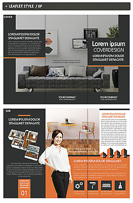 템플릿 여자 ZIP 리플렛 의자 한명 성인 인테리어 소파 한국인 평면도 인디자인 INDD 이미지템플릿 1 디자인 가구 사람 동양인 그림 파일형식