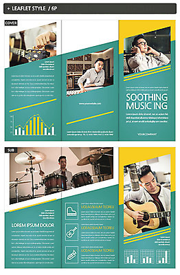 템플릿 남자 ZIP 악기 음악 리플렛 연주 그래프 여러명 상반신 성인 한국인 기타 드럼 성인남자만 인디자인 INDD 이미지템플릿 다수 현악기 문화예술 타악기 사람 동양인 남자만 성인만 파일형식