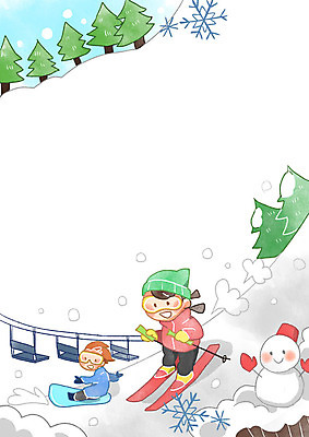 PSD 나무 여자 남자 어린이 겨울 일러스트 눈사람 스키 스키장 프레임 두명 눈송이 어린이세상 스노보더 스키리프트 프레임일러스트 국내일러스트 식물 계절 겨울스포츠 운동선수 눈_날씨 사람 리프트 파일형식