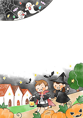 PSD 나무 여자 남자 어린이 일러스트 호박 주택 프레임 사탕 두명 마을 할로윈 유령 거미줄 어린이세상 박쥐 마녀복장 프레임일러스트 국내일러스트 식물 채소 포유류 디저트 사람 건물 이벤트의상 파일형식