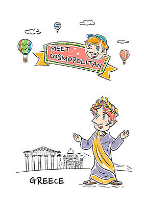 전신 남자 일러스트 서기 성인 두명 열기구 전통의상 그리스 그리스신전 그리스전통의상 국내일러스트 AI파일 전통 유럽 항공교통 모션 신전 사람 파일형식 벡터