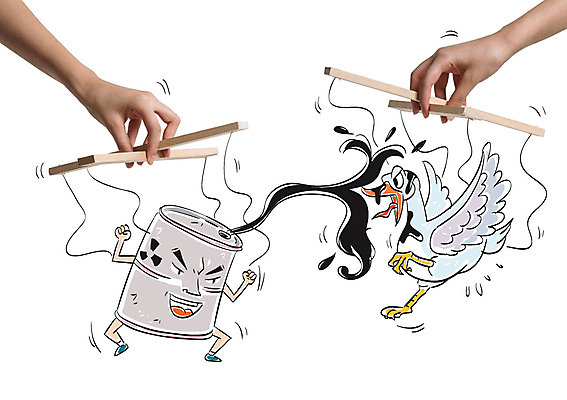 손 조류 포토일러 신체부위 자연보호 환경오염 오염 석유 폐기물 싸움 마리오네트 드럼통 기름유출 이미지편집 AI파일 동물 편집이미지 인형 컨셉 모션 자연 사람 보호 쓰레기 파일형식 벡터