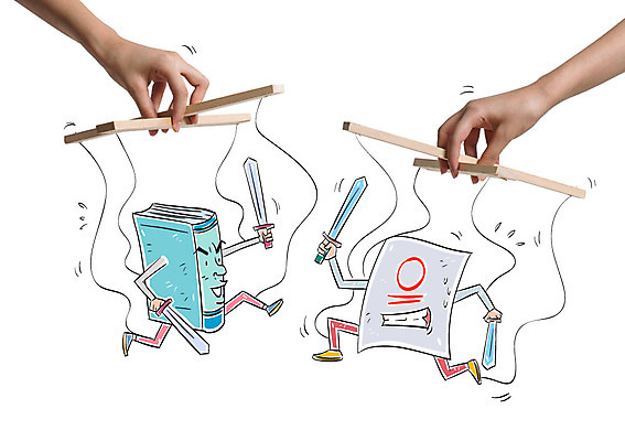 손 교육 포토일러 신체부위 책 칼 시험지 마리오네트 칼싸움 이미지편집 AI파일 편집이미지 인형 사람 싸움 파일형식 벡터