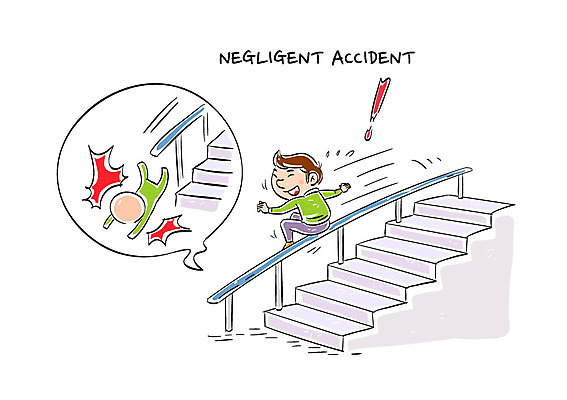 전신 남자 어린이 일러스트 장난 경고 한명 계단 위험 사건 안전수칙 추락사고 국내일러스트 AI파일 1 컨셉 안전 사람 파일형식 벡터