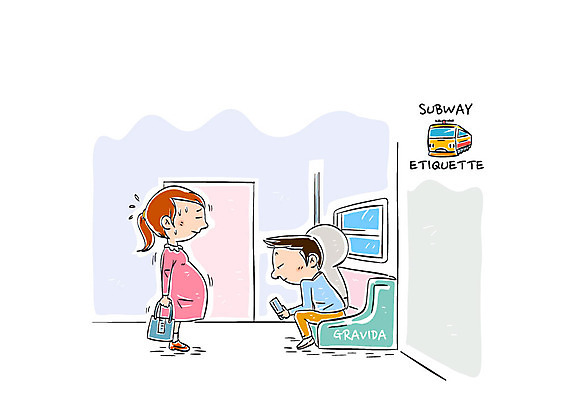 전신 여자 남자 일러스트 서기 앉기 성인 두명 임산부 예절 전철 공공예절 자리양보 국내일러스트 AI파일 육상교통 모션 대중교통 사람 임신 양보 파일형식 벡터