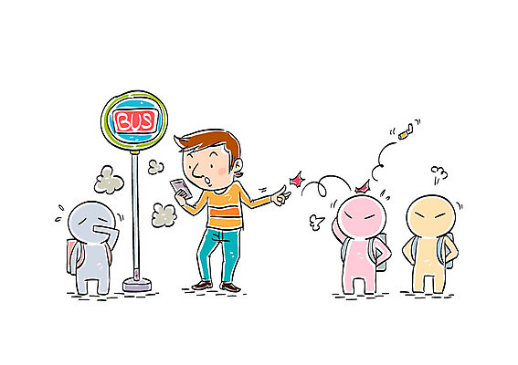 전신 남자 일러스트 흡연 서기 여러명 성인 예절 버스정류장 담배꽁초 공공예절 금연구역 버스표지판 국내일러스트 AI파일 다수 모션 담배 사람 표지판 역 제한구역 파일형식 벡터