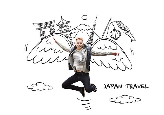 전신 서양인 구름 남자 해외여행 포토일러 한명 웃음 20대 성인 탑 일본 점프 일본여행 천사날개 후지산 토리이 물고기모양 이미지편집 AI파일 자연요소 외국인 편집이미지 1 해외 문양 건축물 아시아 여행 날개 모션 천사 산 표정 사람 청년 세계문화유산 신사_건축물 파일형식 벡터