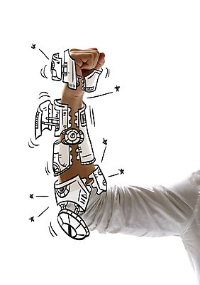 포토일러 정보기술 스마트라이프 신체부위 주먹 과학기술 스마트 로봇 팔 로봇팔 4차산업 이미지편집 AI파일 편집이미지 라이프스타일 산업 컨셉 모션 기술 사람 파일형식 벡터