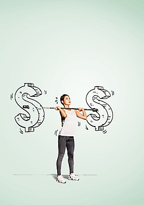 전신 여자 포토일러 한명 서기 들기 20대 성인 금융 운동복 달러 헬스 한국인 화폐기호 역기 역도 이미지편집 AI파일 편집이미지 1 기호 옷 스포츠 돈 모션 사람 동양인 청년 경제 운동 화폐 파일형식 벡터