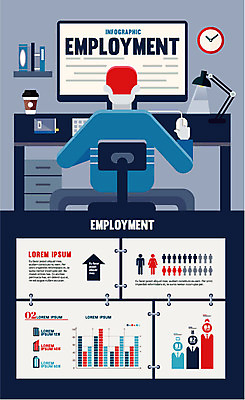 남자 일러스트 그래프 선반 한명 청년 성인 책 컴퓨터 픽토그램 인포그래픽 구직 스탠드 마우스 종이컵 실업자 책상 청년실업 취업준비생 서류판 취업문 국내일러스트 AI파일 1 가구 컨셉 조명 사람 컵 전자제품 컴퓨터용품 사무용품 일회용 실업 사회이슈 파일형식 벡터