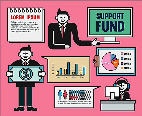 여자 남자 지폐 일러스트 그래프 청년 성인 세명 픽토그램 모니터 인포그래픽 구직 상담원 실업자 청년실업 취업준비생 텔레마케팅 서류판 취업문 국내일러스트 AI파일 컨셉 돈 사람 컴퓨터 사무용품 사무원 서비스업 실업 사회이슈 파일형식 벡터