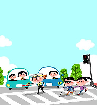 PSD 여자 남자 어린이 일러스트 자동차 여러명 성인 고양이 횡단보도 경찰 신호등 장애인 스쿨존 시각장애인 프레임일러스트 국내일러스트 직업 육상교통 다수 포유류 프레임 사람 반려동물 보행로 장애 파일형식