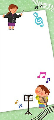 PSD 여자 교육 남자 어린이 음표 일러스트 프레임 성인 두명 보면대 바이올린 음악교육 지휘 음악선생님 프레임일러스트 국내일러스트 기호 음악 현악기 사람 교사 파일형식
