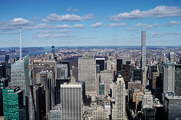 포토 JPG 주간 구름 하늘 풍경 빌딩 사람없음 야외 도시 뉴욕 엠파이어스테이트빌딩 국내포토 자연요소 건물 미국 파일형식