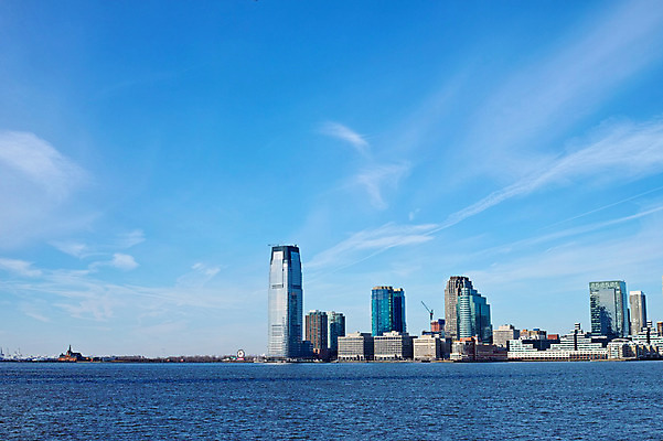 포토 JPG 주간 구름 하늘 풍경 빌딩 사람없음 야외 강 도시 뉴욕 허드슨강 국내포토 자연요소 건물 미국 파일형식