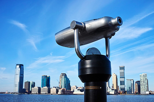 포토 JPG 주간 구름 하늘 풍경 빌딩 사람없음 야외 강 망원경 도시 뉴욕 전망대 허드슨강 국내포토 자연요소 건물 미국 파일형식