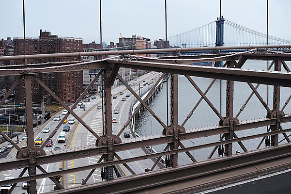 포토 JPG 주간 도로 자동차 풍경 빌딩 사람없음 야외 강 도시 뉴욕 허드슨강 가교 국내포토 자연요소 건축물 길 육상교통 교통시설 건물 미국 파일형식