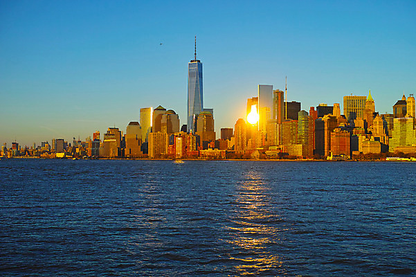 포토 JPG 주간 하늘 풍경 빌딩 사람없음 야외 강 햇빛 노을 일몰 도시 뉴욕 허드슨강 국내포토 자연요소 건물 태양 미국 파일형식