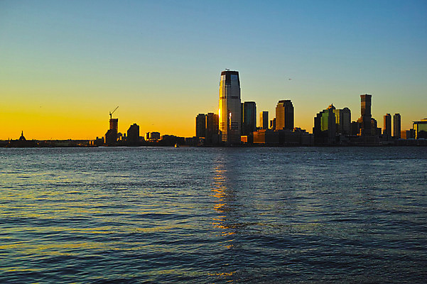 포토 JPG 주간 하늘 풍경 빌딩 사람없음 야외 강 노을 일몰 도시 뉴욕 허드슨강 국내포토 자연요소 건물 미국 파일형식