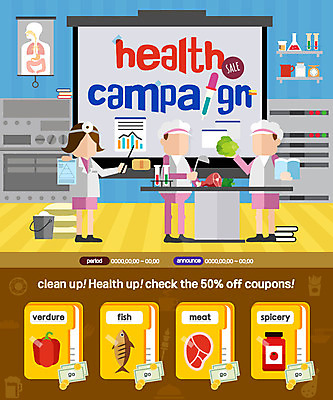 PSD 템플릿 여자 남자 음식 웹템플릿 피망 이벤트페이지 육류 어류 이벤트 성인 세명 주방 청결 위생 스포이트 국자 비커 토마토소스 보건 이미지템플릿 채소 식재료 의학 주방용품 실험기구 사람 수중동물 소스_음식 페이지 피펫 파일형식