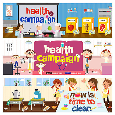 PSD 템플릿 학생 배너 여자 남자 교복 어린이 웹템플릿 청진기 마스크 여러명 성인 주방 청결 의사 위생 청소 이벤트배너 웹배너 보건 이미지템플릿 옷 다수 의학 의료기기 사람 의료진 파일형식