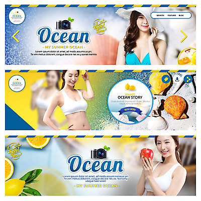 PSD 템플릿 배너 여자 웹템플릿 조개 20대 성인 세명 여름 여름휴가 바캉스 카메라 한국인 조개껍데기 사과 레몬 이벤트배너 웹배너 성인여자만 이미지템플릿 계절 과일 휴가 어패류 사람 동양인 청년 전자제품 여자만 성인만 파일형식 여름_계절